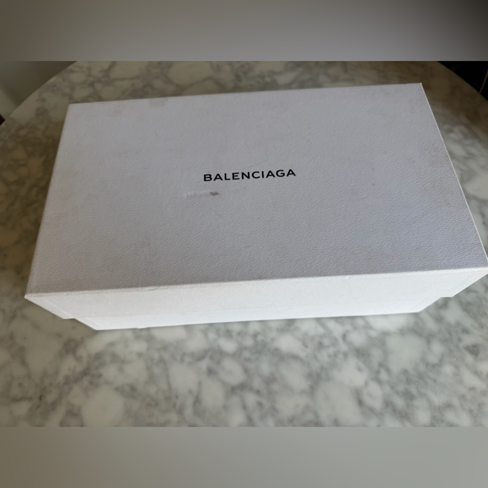 Authentic Balenciaga Leather, Suede & Mesh Race Runner Sneakers Shoes Size 45 - Picture 2 of 15
